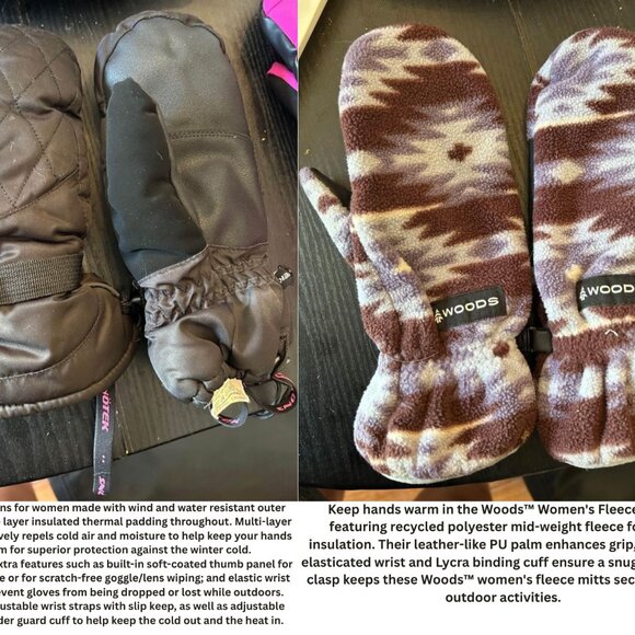 Small adult mittens - Picture 1 of 4